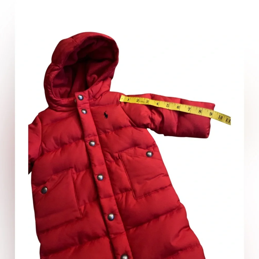 NWOT Ralph Lauren Red Baby Snowsuit size 3 M